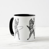 Hula Kitty Tasse (Vorderseite Links)