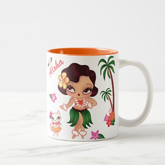 Hula Lulu Dancing - Tasse (Rechts)