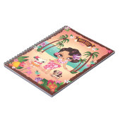 Hula Lulu-Notebook Notizblock (Linke Seite)