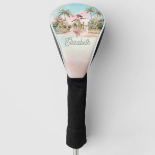 Hula Mädchen Aloha Hawaii Benutzerdefinierte Golf- Golf Headcover