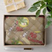 Hula Mädchen Mele Kalikimaka Seidenpapier (Geschenk)