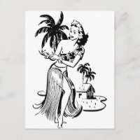 Hula Mädchen