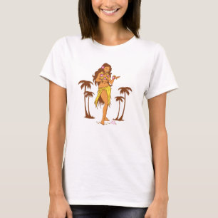Hula Mädchen-T - Shirt