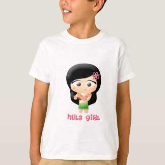 Hula Mädchen T-Shirt