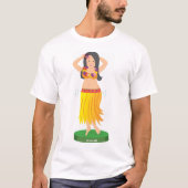 Hula Mädchen T-Shirt (Vorderseite)