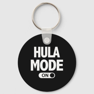 Hula-Modus Auf Hawaii-Luau-Urlaubs-Party Schlüsselanhänger