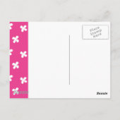 Hula Monkey Postkarte (Rückseite)