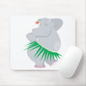 Hula Nilpferd Mousepad (Mit Mouse)