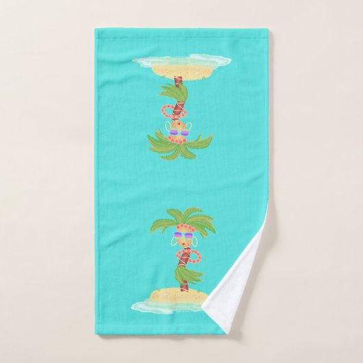 Hula Palm Handtuch-Set Badhandtuch Set (Handtuch)