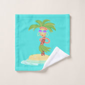 Hula Palm Handtuch-Set Badhandtuch Set (Waschlappen)