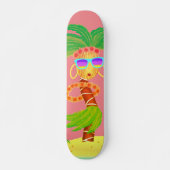 Hula Palm Mädchenskateboard Skateboard (Vorne)