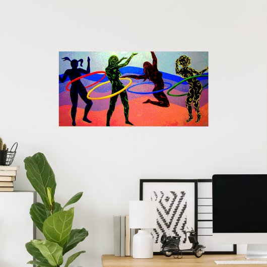 Hula Poster (Heimbüro)