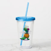 Hula Rex Acryltrinkbecher (Rückseite)