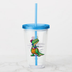 Hula Rex Acryltrinkbecher