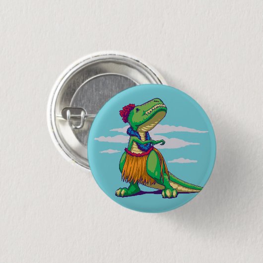 Hula Rex Button (Vorne & Hinten)