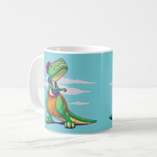 Hula Rex Kaffeetasse (Vorderseite Links)