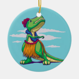 Hula Rex Keramik Ornament