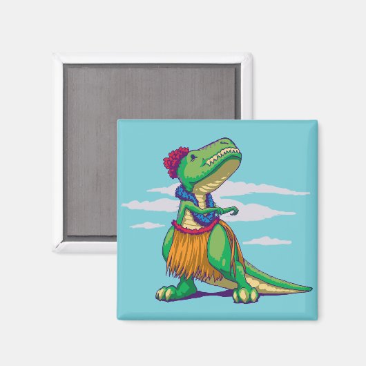 Hula Rex Magnet (Vorderseite/Rückseite)