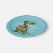 Hula Rex Pappteller (Schrägansicht)