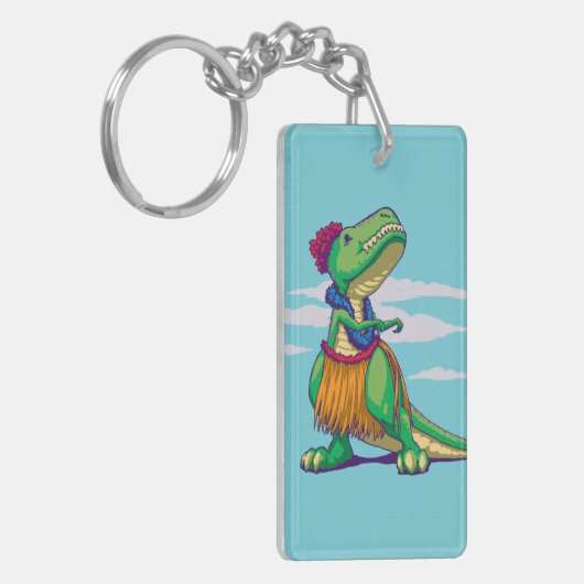Hula Rex Schlüsselanhänger (Vorderseite links)