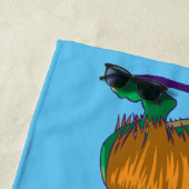 Hula Rex Strandtuch (Beispiel)
