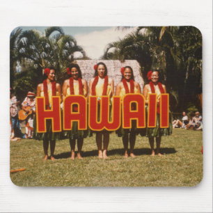 Hula Show Hawaii  Mousepad