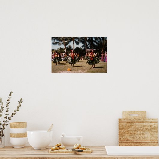 Hula Show Poster (Küche)