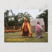 Hula Show Postkarte (Vorderseite)