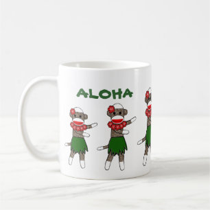 Hula Socken-Affe durch lil kolohe Jessica - Tasse