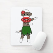 Hula Sockmonkey - Mousepad (Mit Mouse)