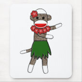 Hula Sockmonkey - Mousepad (Vorne)