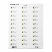 Hula Squirrel Address Labels (Vorne)