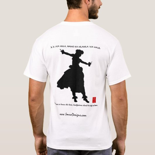 Hula Stolz-Tänzer T-Shirt (Rückseite)
