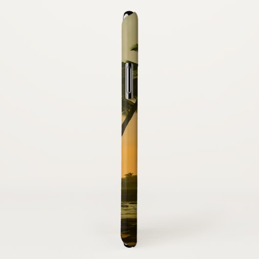 Hula Tänzer auf hawaiischem Strand Case-Mate iPhone Hülle (Hinten/Rechts)