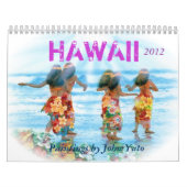 HULA TÄNZER MIT FLOWERS-OVAL JPEC, HAWAII KALENDER (Titelbild)