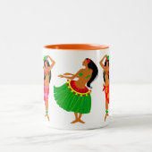 Hula Tänzer Tasse (Mittel)