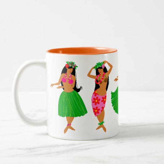 Hula Tänzer Tasse (Links)