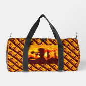 Hula-Tänzerin Duffle Bag (Rückseite)