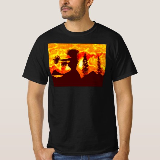Hula-Tänzerin T-Shirt (Vorderseite)