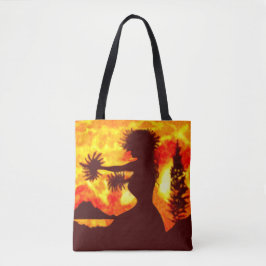 Hula-Tänzerin  Tasche