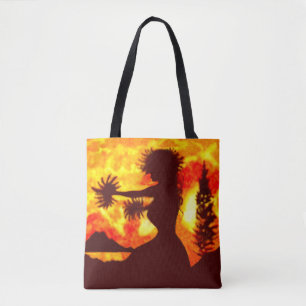Hula-Tänzerin Tasche