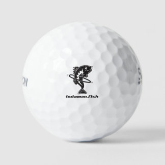 HulaMan 3 Pack Golf Balls Golfball