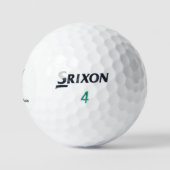 HulaMan 3 Pack Golf Balls Golfball (Logo)
