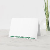 Hulas auf den Beach Cards Karte (Rückseite)