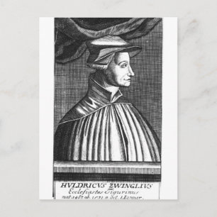 Huldrych Zwingli Postkarte
