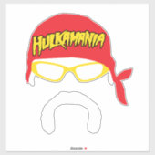 Hulk Hogan Hulkamania Tribute  Aufkleber (Blatt)