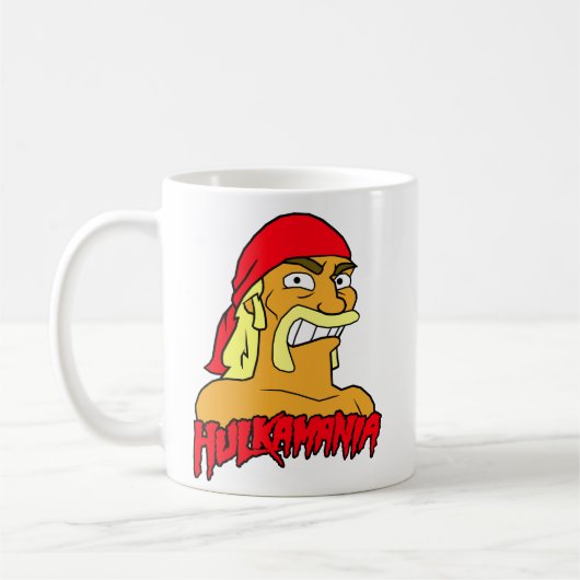 Hulk Hogan Hulkamania Tribute  Kaffeetasse (Links)