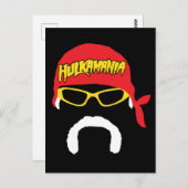 Hulk Hogan Hulkamania Tribute Postkarte (Vorne/Hinten)