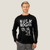 Hulk Hogan  Tri-Blend Shirt (Volle Vorderseite)