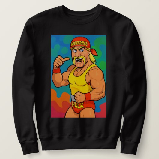 Hulk Hogan Tribut Sweatshirt (Design vorne)